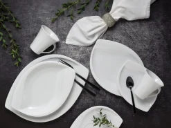 Creatable Geschirrset|Acacia - Kombiservice 30-tlg - Weiss