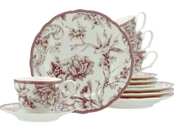 Creatable Geschirrset|Adelaide - Kaffeeservice 12-tlg - Blau