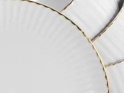 Creatable Geschirrset|Allegra - Kombiservice 30-tlg - Goldband