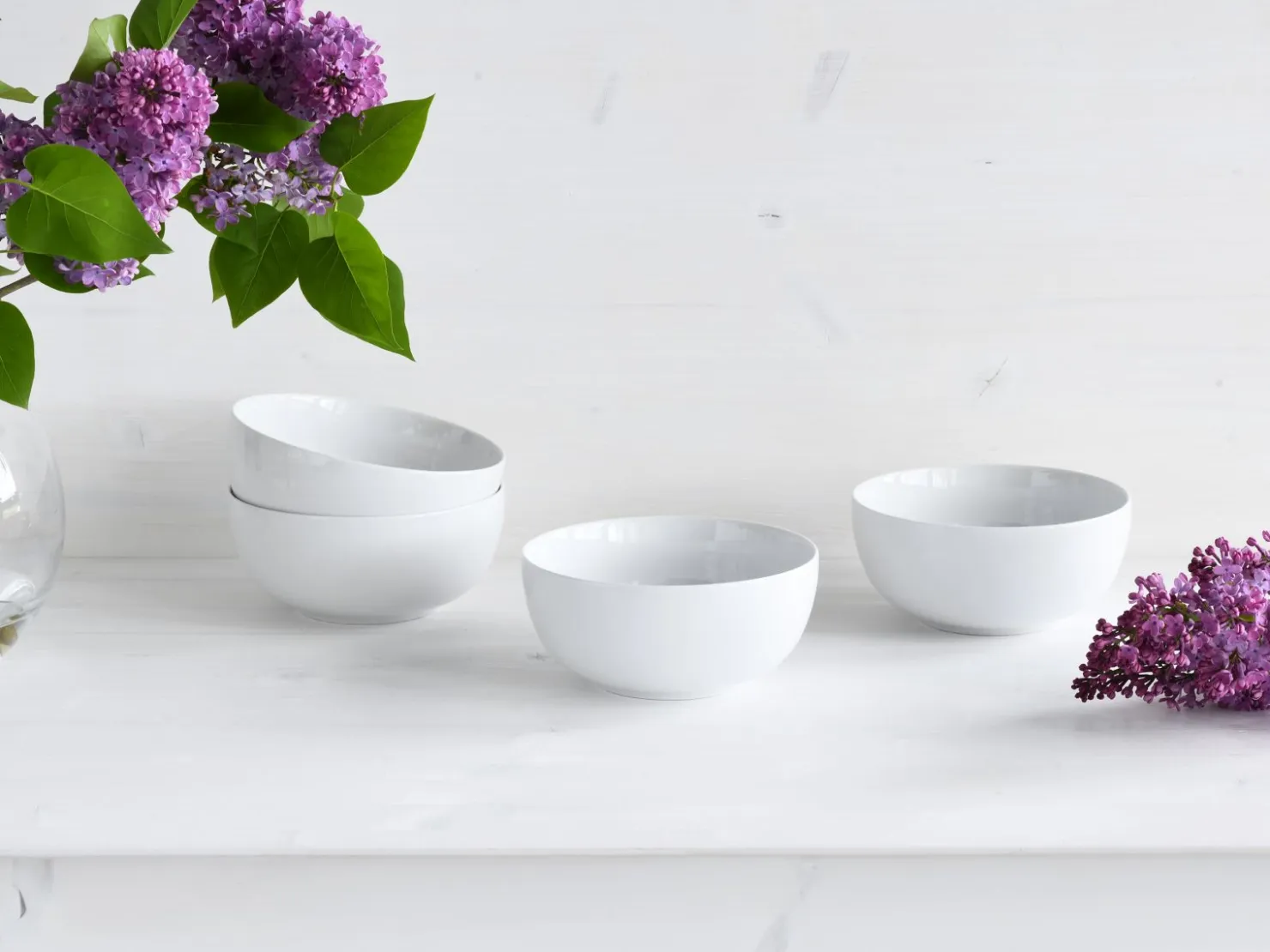Creatable Bowls & Schüsseln|Geschirrset|AllRound - Buddha Bowl 4-tlg - Weiss