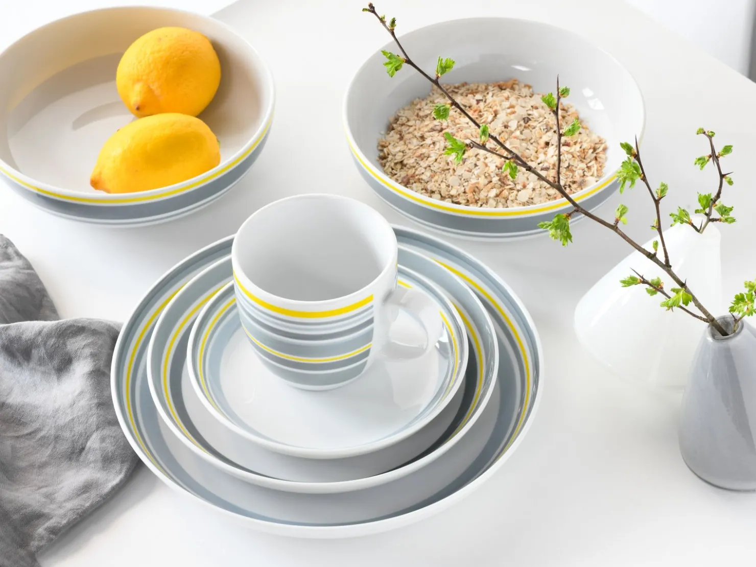 Creatable Geschirrset|Allround - Kombiservice 10-tlg, Giardino - Kombiservice 10-tlg, AllRound - Kombiservice 10-tlg - Royal Orchard