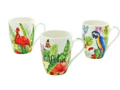Creatable Geschirrset|Aloha - Kaffeebecher 6-tlg - Weiss