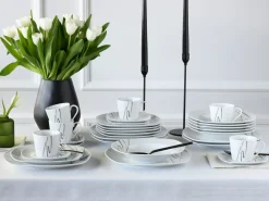 Creatable Geschirrset|Amelie - Kombiservice 30-tlg - Weiss