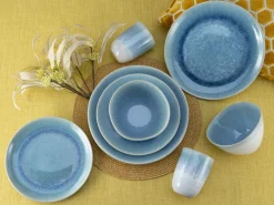 Creatable Geschirrset|Aquarius - Kombiservice 16-tlg - Blau