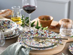 Creatable Geschirrset|Teller|Arabesque - Tellerset 18-tlg - Rot