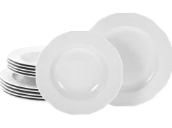 Creatable Geschirrset|Arianne - Tafelservice 12-tlg - Weiss