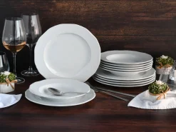 Creatable Geschirrset|Arianne - Tafelservice 12-tlg - Weiss