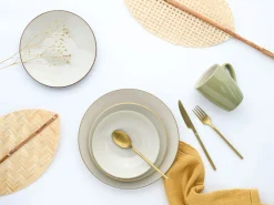 Creatable Geschirrset|Bamboo Garden - Kombiservice 16-tlg - bunt