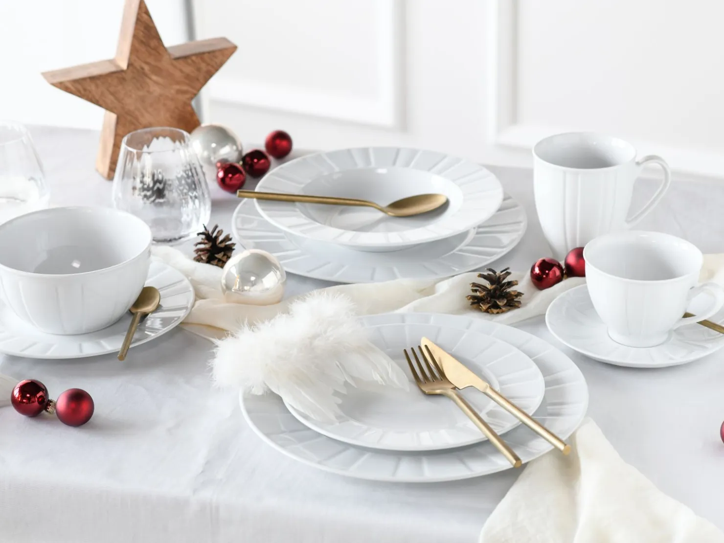 Creatable Becher & Tassen|Barcelona - Becherset 6-tlg - Weiss
