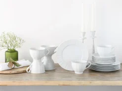 Creatable Geschirrset|Barcelona - Kaffeeservice 18-tlg - Weiss