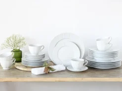 Creatable Geschirrset|Barcelona - Kombiservice 30-tlg - Weiss