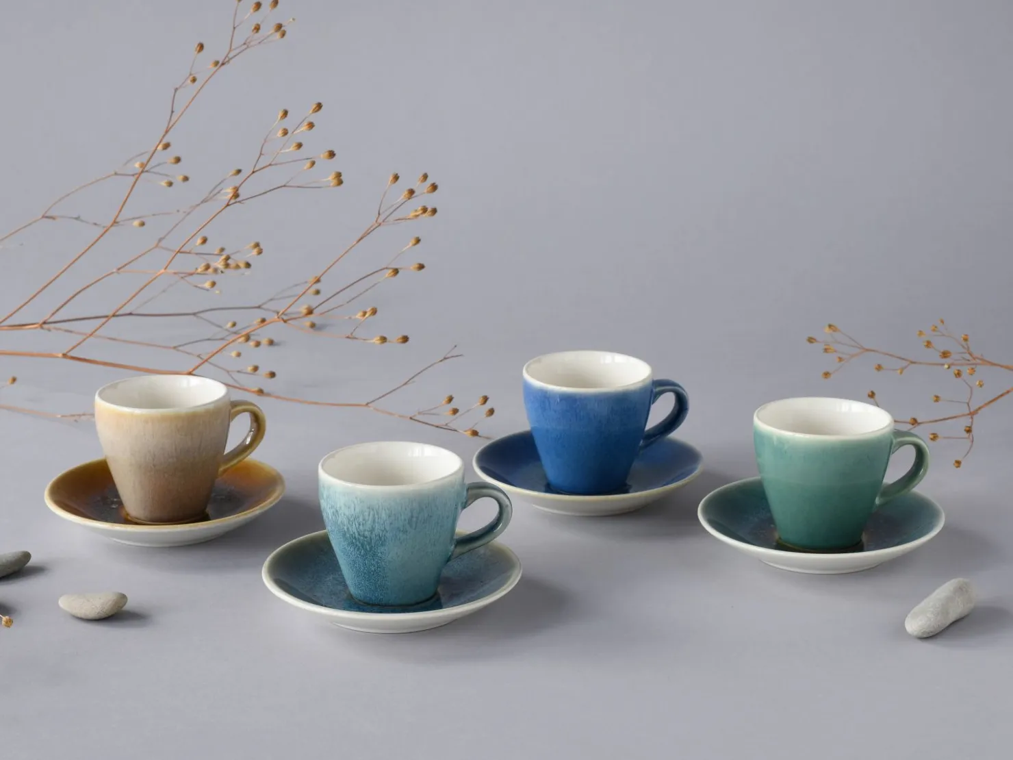 Creatable Geschirrset|Caldera - Espresso-Set 8-tlg - Mix