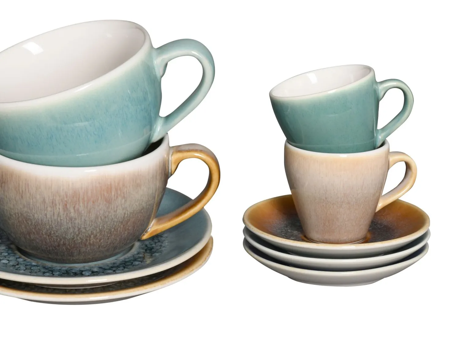 Creatable Geschirrset|Caldera - Tassen-Set 16-tlg - Mix