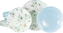 Creatable Geschirrset|Teller|Candy Drops - Tellerset 12-tlg - Mix