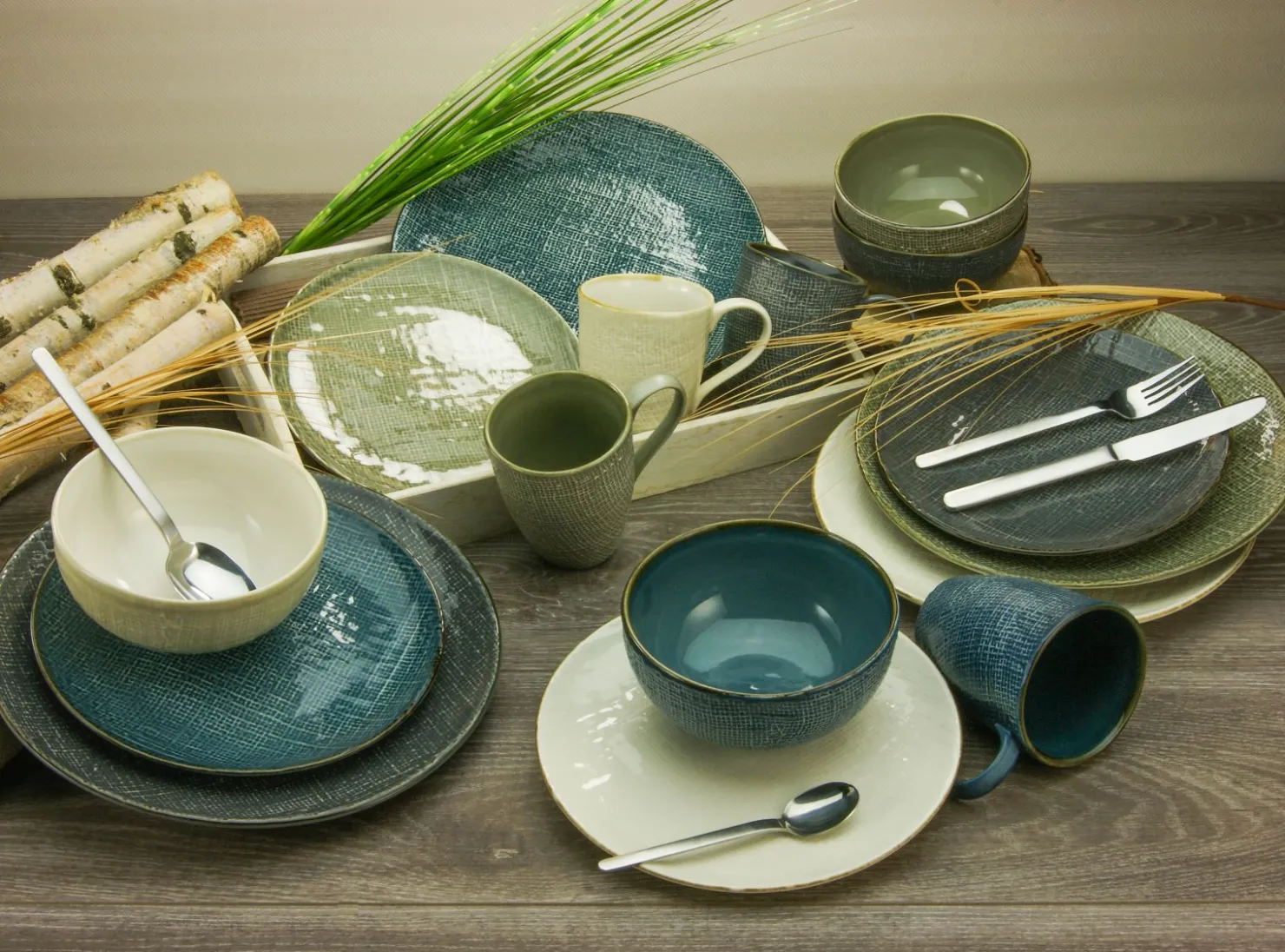Creatable Geschirrset|Canvas - Kombiservice - Mediterran