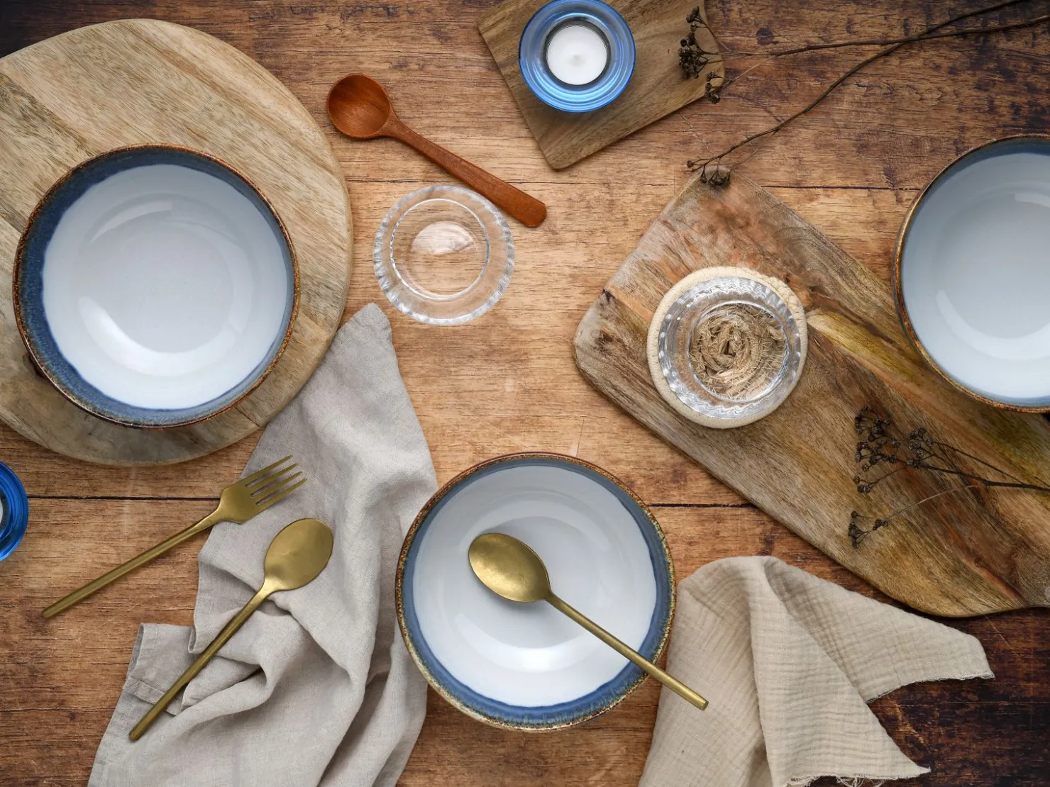 Creatable Bowls & Schüsseln|Geschirrset|Cascade - Buddha Bowl 4-tlg - bunt