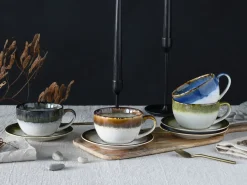 Creatable Geschirrset|Cascade - Cappuccino-Set 8-tlg - Mix