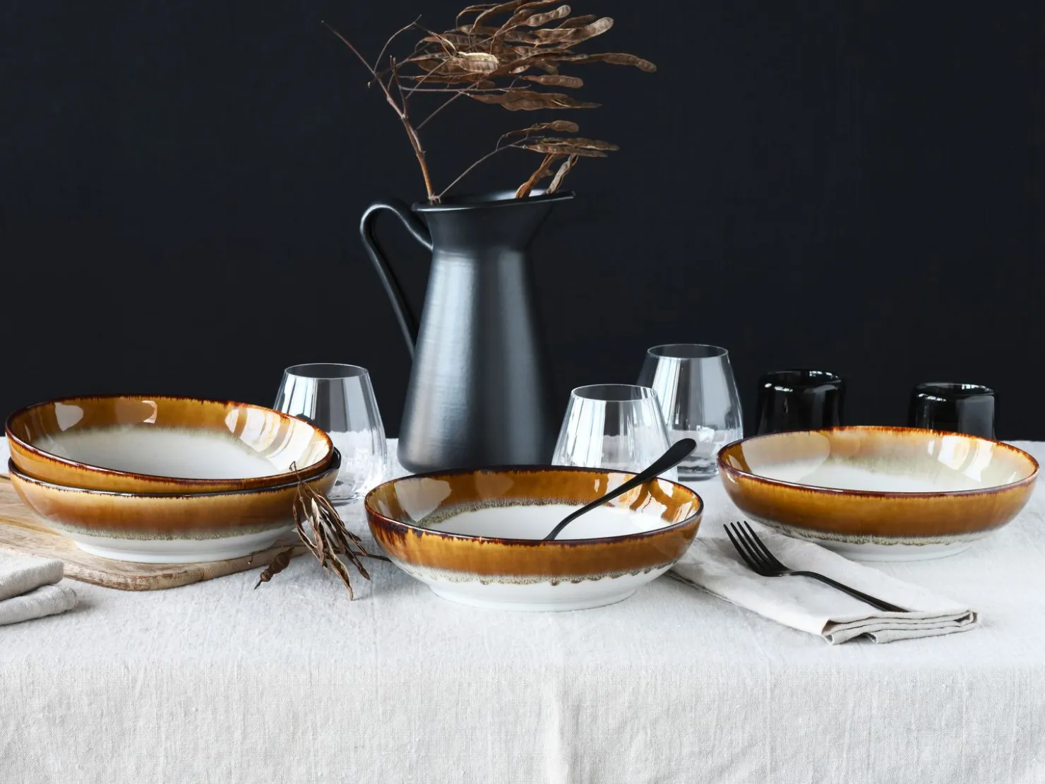 Creatable Bowls & Schüsseln|Geschirrset|Cascade - Poke Bowl 4-tlg - bunt