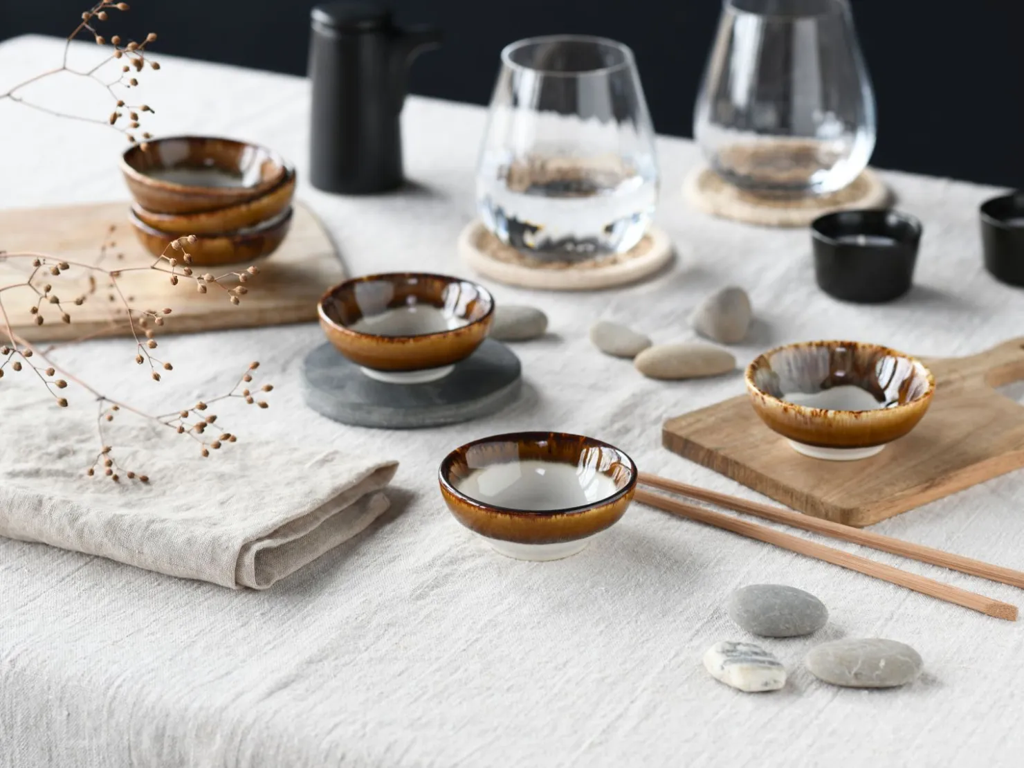 Creatable Bowls & Schüsseln|Geschirrset|Cascade - Sojaschale 6-tlg - Blau