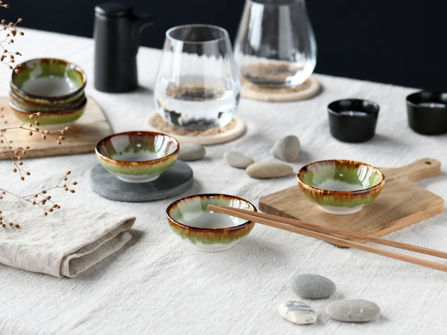 Creatable Bowls & Schüsseln|Geschirrset|Cascade - Sojaschale 6-tlg - Blau