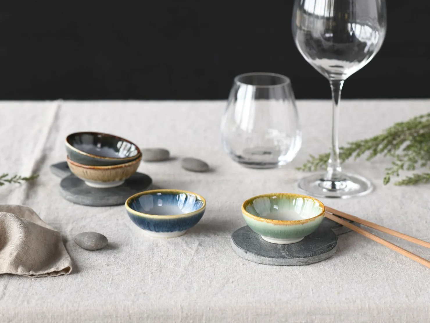 Creatable Bowls & Schüsseln|Geschirrset|Cascade - Sojaschale 4-tlg - bunt