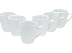 Creatable Becher & Tassen|Geschirrset|Celebration - Kaffeebecher 6-tlg - Weiss