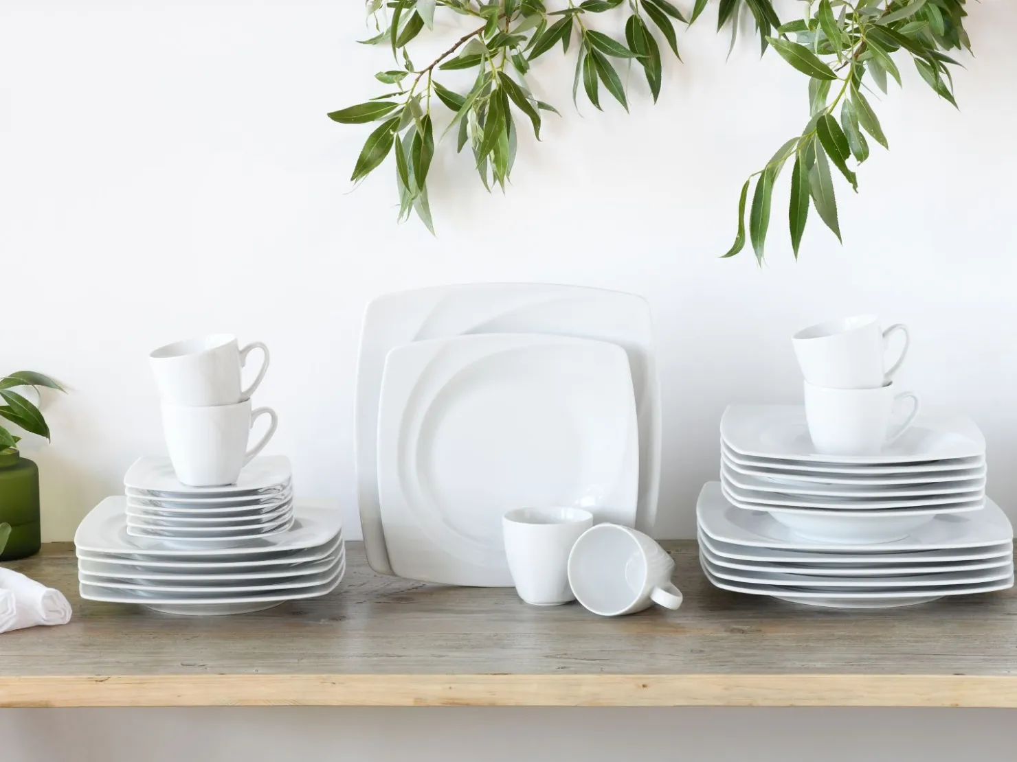 Creatable Geschirrset|Celebration - Kombiservice 30-tlg - Weiss