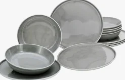 Creatable Geschirrset|Chef Collection - Tafelservice 12-tlg - Grau