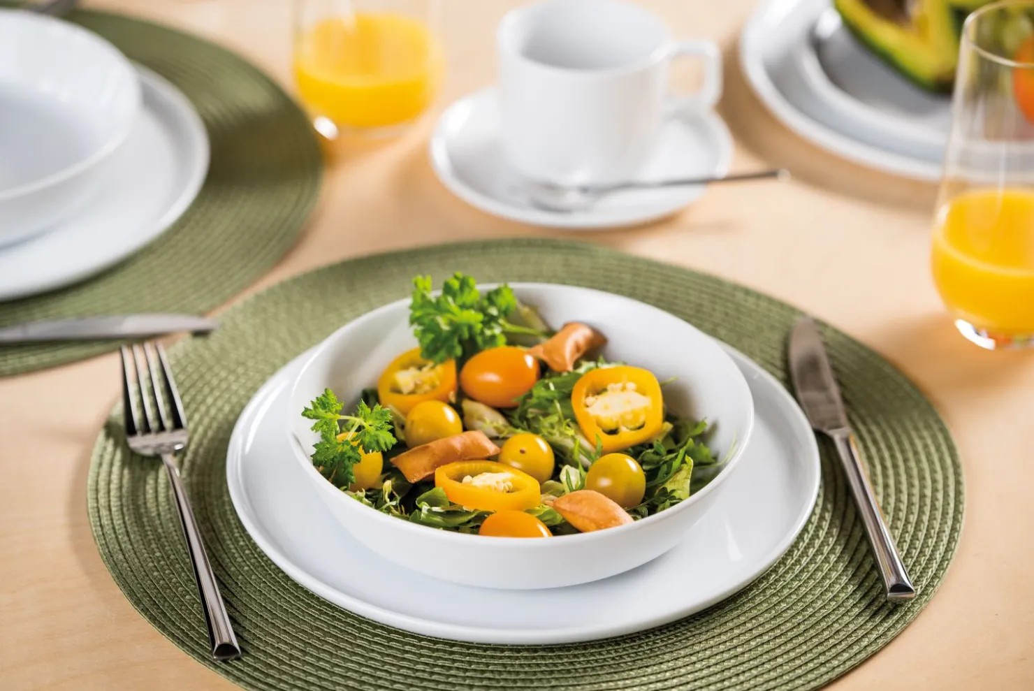 Creatable Geschirrset|Chef Collection - Tafelservice 12-tlg - Grau