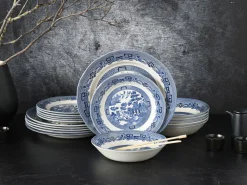Creatable Geschirrset|Teller|China Town - Kombiservice 18-tlg - Blau