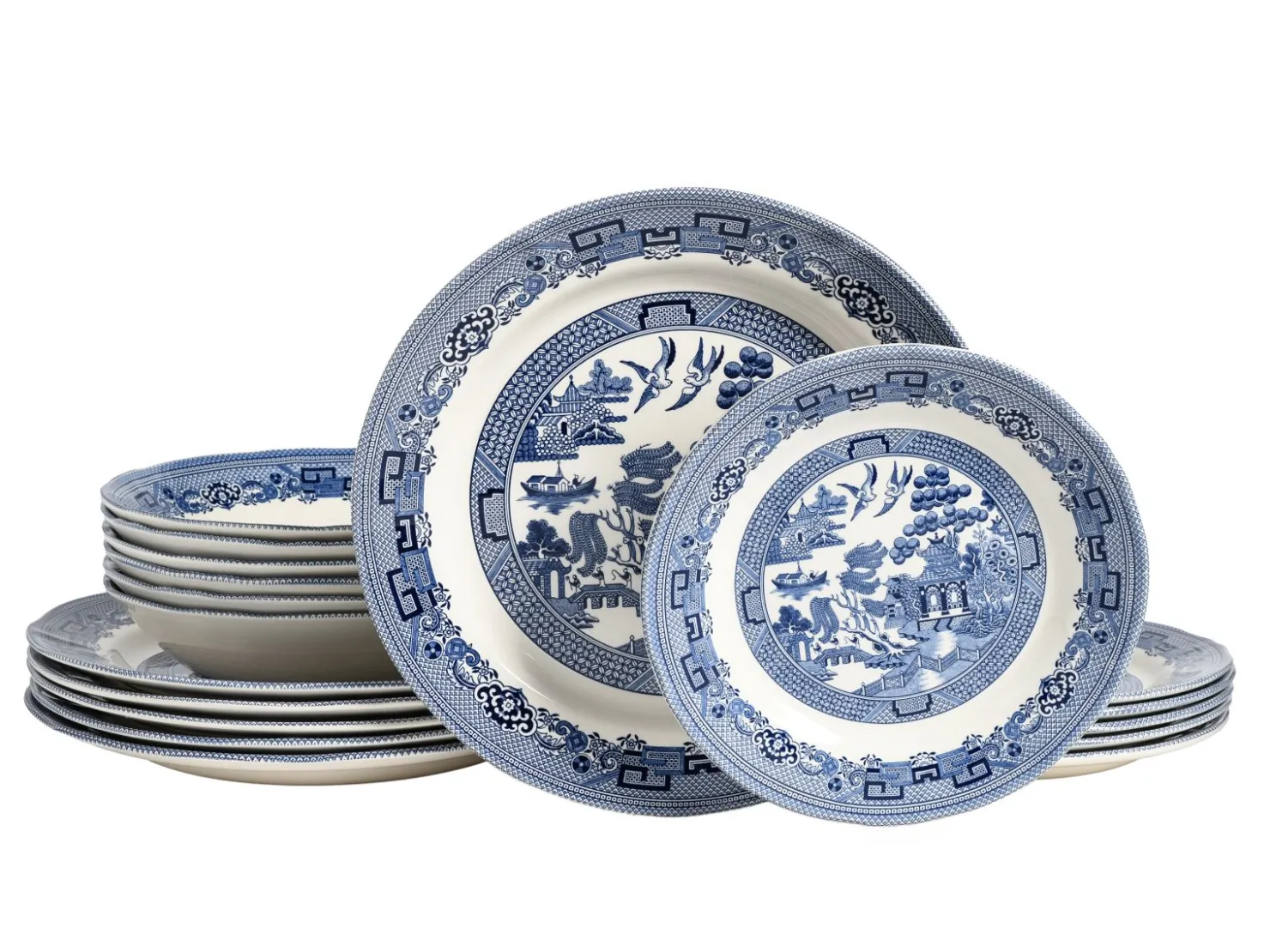 Creatable Geschirrset|Teller|China Town - Kombiservice 18-tlg - Blau
