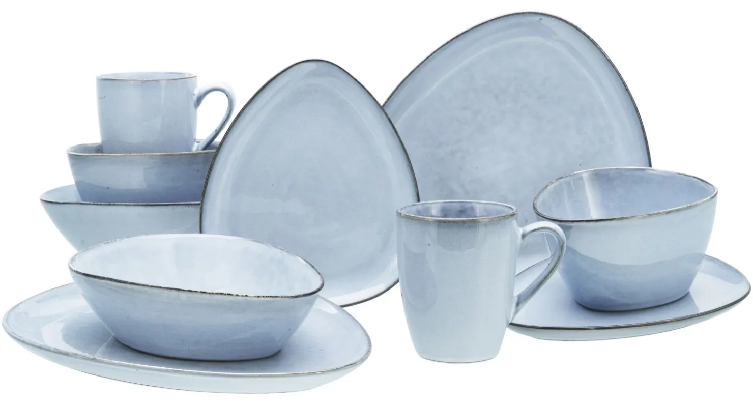 Creatable Geschirrset|Cloudy - Kombiservice 10-tlg - Smokeblue