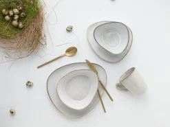 Creatable Geschirrset|Cloudy - Kombiservice 10-tlg - Smokeblue