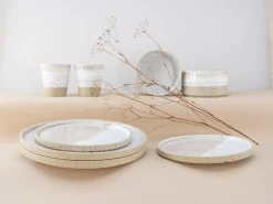 Creatable Geschirrset|Cosmos White Pepper - Kombiservice 8-tlg - White Pepper
