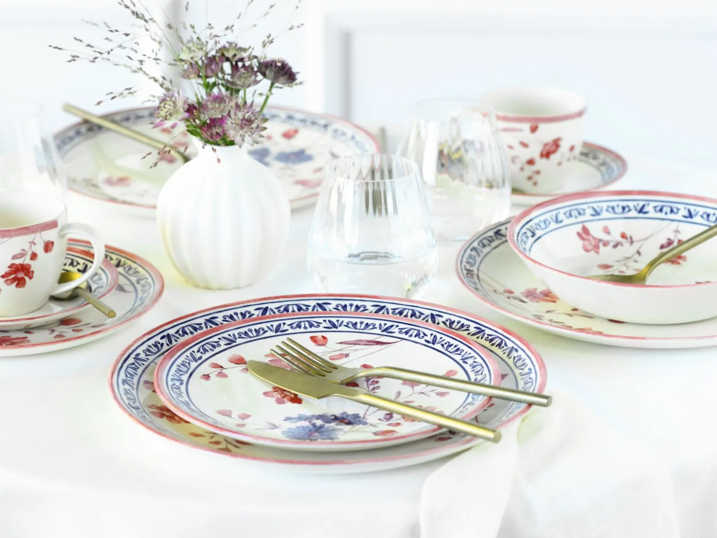 Creatable Geschirrset|Cottage - Kombiservice 30-tlg - bunt