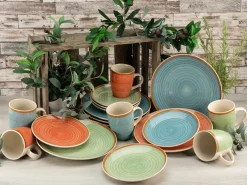 Creatable Geschirrset|Country - Kombiservice 24-tlg - bunt