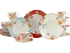 Creatable Geschirrset|Crimson - Kombiservice 30-tlg - creme