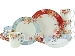 Creatable Geschirrset|Crimson - Kombiservice 16-tlg - creme