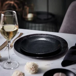 Creatable Geschirrset|Diana - Tellerset12-tlg - Schwarz