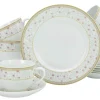 Creatable Geschirrset|Emilia - Kaffeeservice 18-tlg - Creme weiss