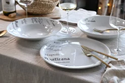 Creatable Pizza & Pasta|Geschirrset|Europa - Pastateller 4-tlg - Gustoso