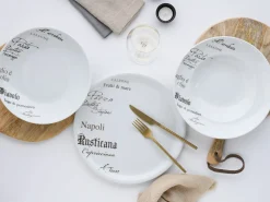 Creatable Pizza & Pasta|Geschirrset|Europa - Pizzateller 4-tlg - Weiss