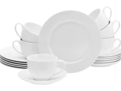 Creatable Geschirrset|Fleur Royal - Kaffeeservice - Creme weiss