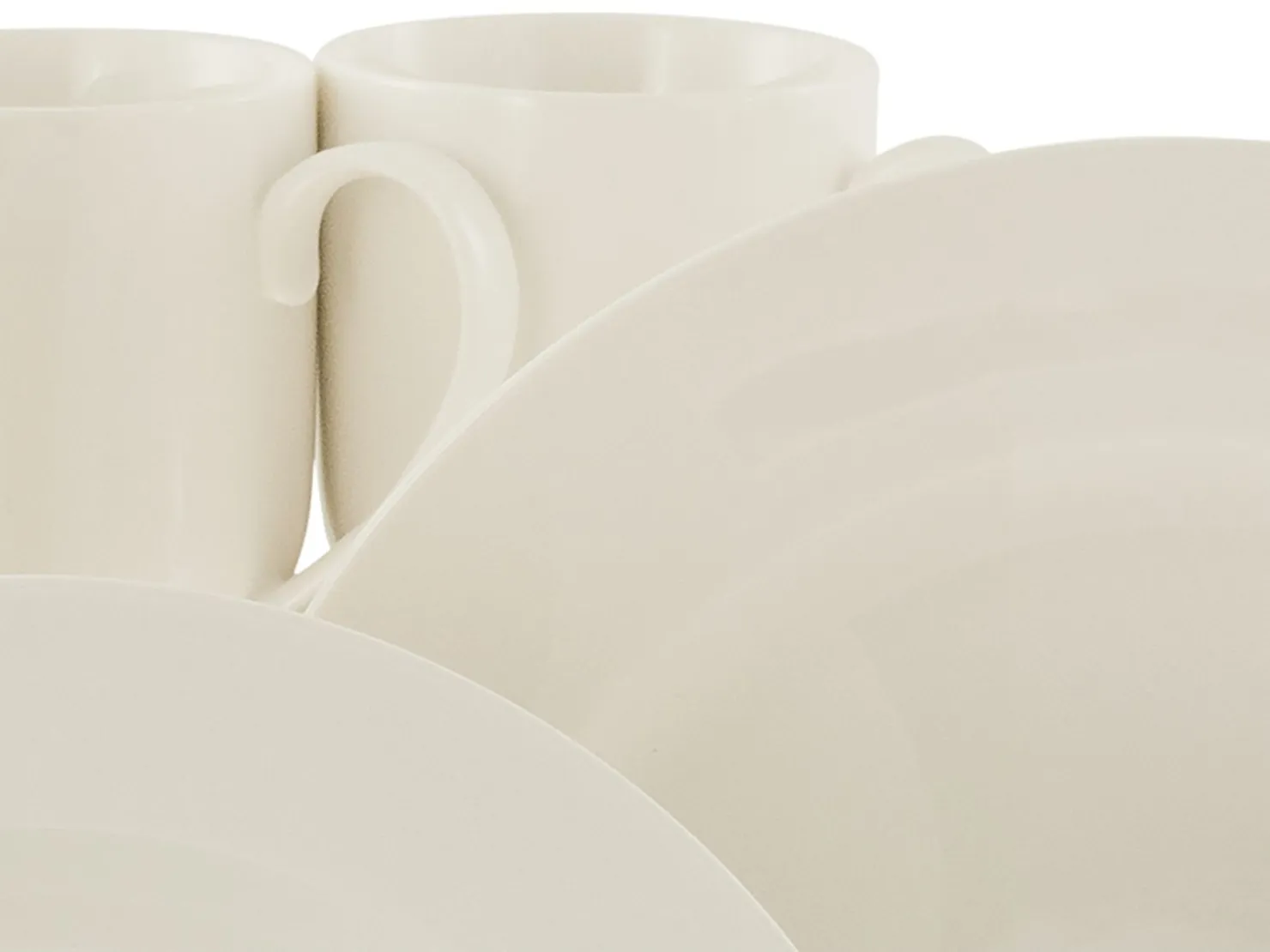 Creatable Geschirrset|Fleur Royal - Kombiservice - Creme weiss