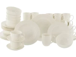 Creatable Geschirrset|Fleur Royal - Kombiservice - Creme weiss