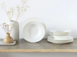 Creatable Geschirrset|Fleur Royal - Tafelservice - Creme weiss