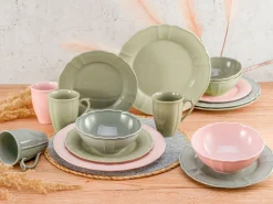 Creatable Geschirrset|Flora colors - Kombiservice 16-tlg - bunt