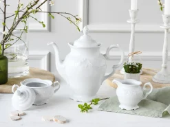 Creatable Geschirrset|Frederike - Kaffeegarnitur 3-tlg - Weiss