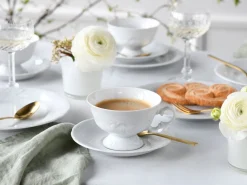 Creatable Geschirrset|Frederike - Kaffeeservice 18-tlg - Weiss