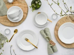 Creatable Geschirrset|Frederike - Kaffeeservice 18-tlg - Weiss
